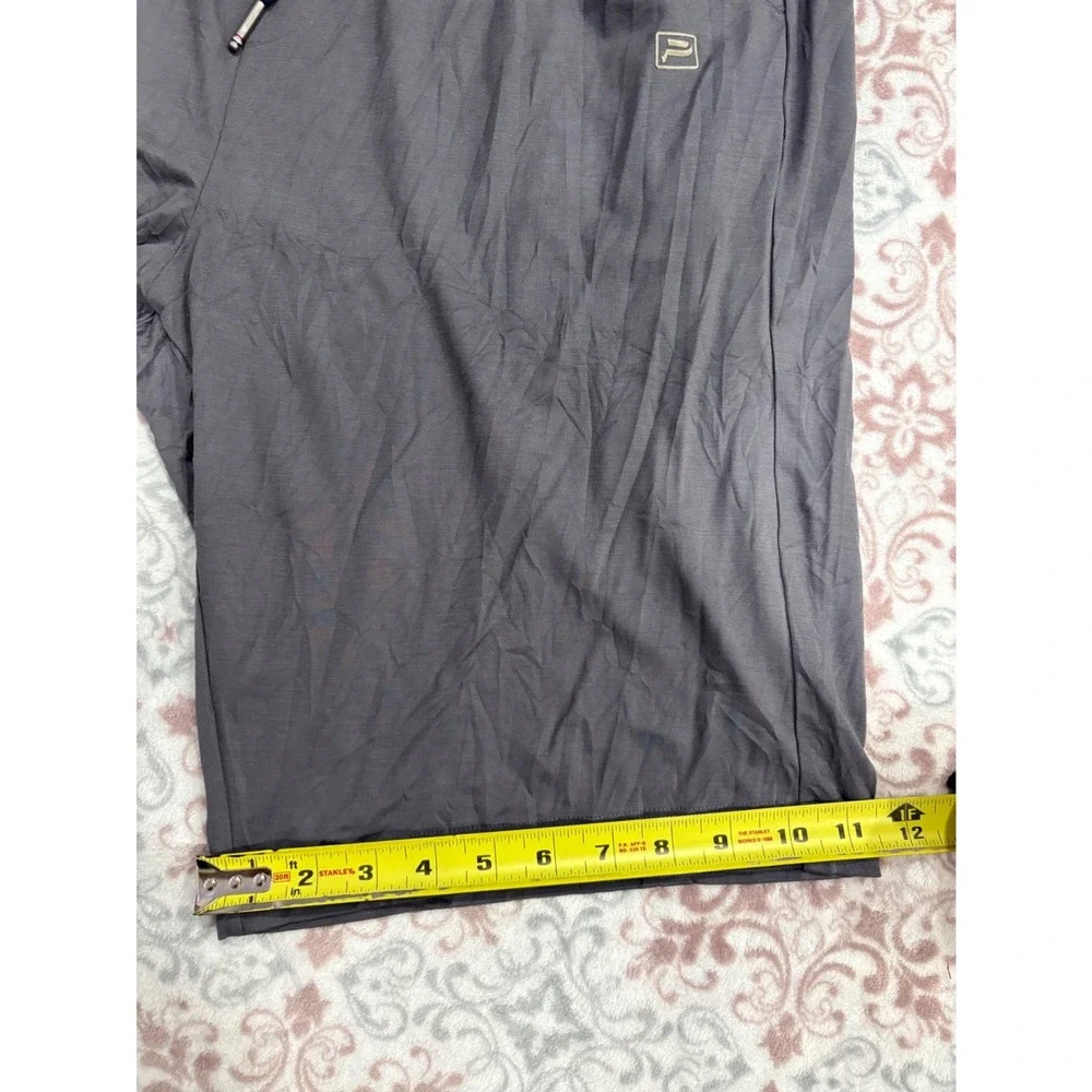 Proman Mens XXL Athletic Shorts Gray Elastic Drawstring Waist Pockets New Tag - Picture 8 of 11